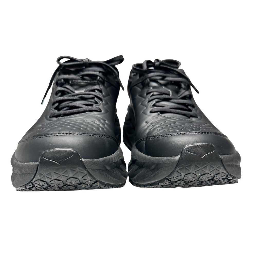 HOKA Bondi SR Mens Shoe Size 13 Water Slip Resistant Triple Black EUC - Picture 10 of 11